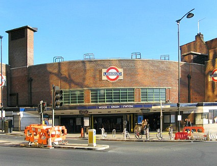 Wood Green Tube Station, London